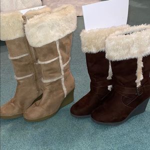 (2 Pairs!) Cute Boot 👢 Bundle !